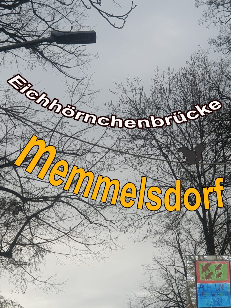 Eichhörnchenbrücke Memmelsdorf