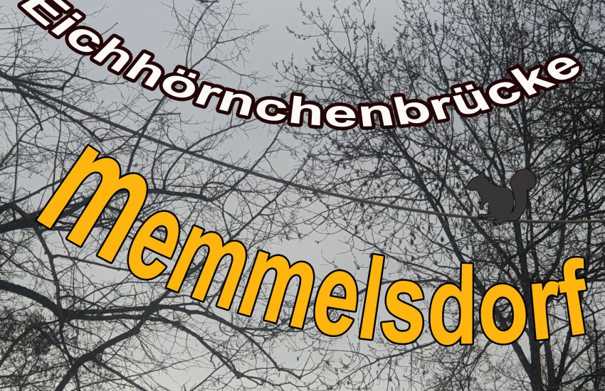 Eichhörnchenbrücke Memmelsdorf