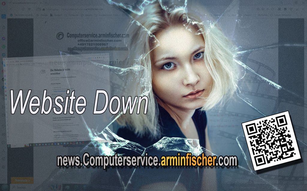 Website Down 002 . news.computerservice.arminfischer.com .