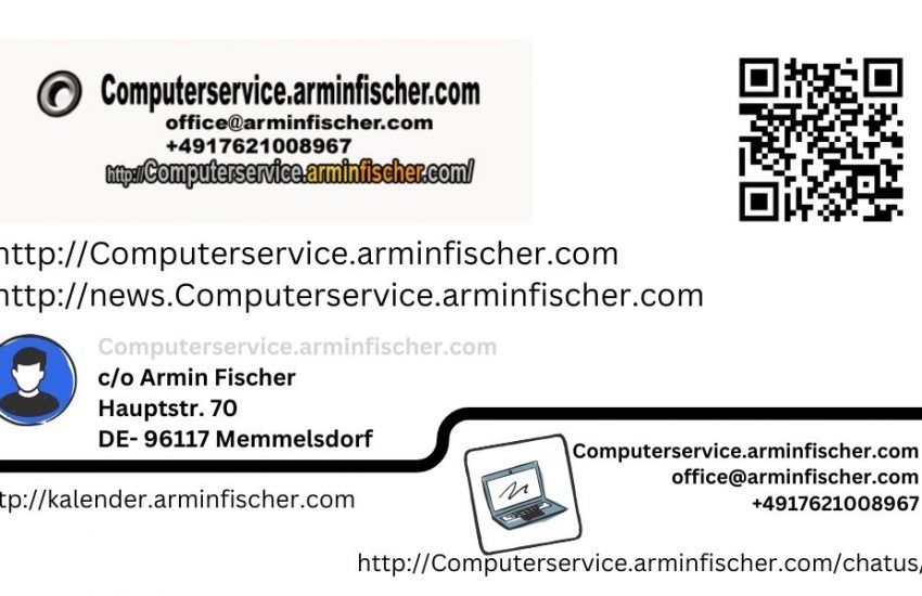 Computerservice.arminfischer.com für KMU