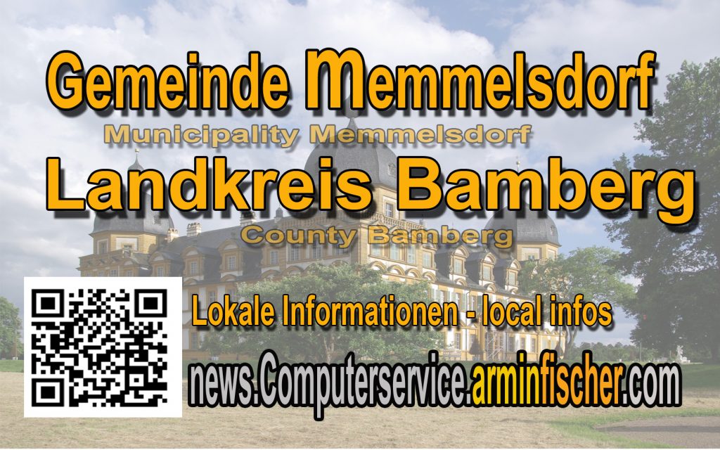 News Gemeinde Memmelsdorf Landkreis Bamberg