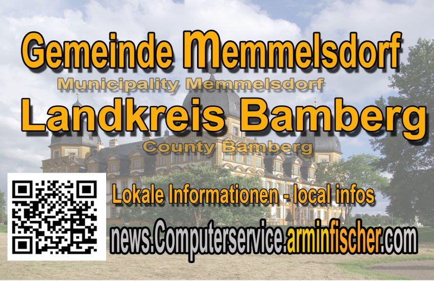 News Gemeinde Memmelsdorf Landkreis Bamberg