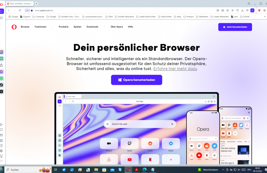 Opera . Browser